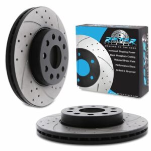 Front Drilled Vented 276mm Brake Discs For Seat Leon 5F 1.2 1.4 1.6 2.0 TDI TSI