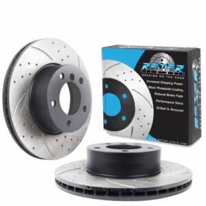 Front Drilled Grooved 300mm Brake Discs For BMW Z4 20I 23I 28I 30I 35I 2009+