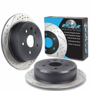 Rear Drilled Grooved 291mm Brake Discs For Lexus Is220 D Is250 Awd 300H 2005+