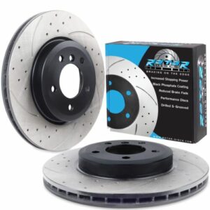 Front Drilled Grooved Vented 325mm Brake Discs For BMW E46 330I 330D 325I 00+