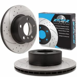 Front Drilled Grooved 300mm Brake Discs For BMW 1 Series F20 F21 116 118 120 11+