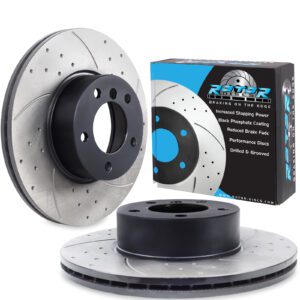 Front Drilled Vented 312mm Brake Discs For BMW X1 E84 2 Series F22 220I 225I 09+